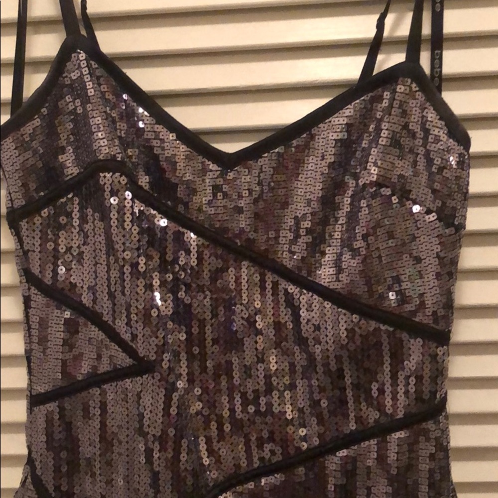 Bebe Sequin Dress - SMALL - Picture 7 of 8